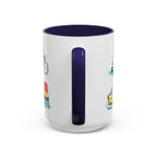 Key West Illustrated Travel Mug | City Souvenir Accent Coffee Mug | 11oz 15oz Ceramic Cup