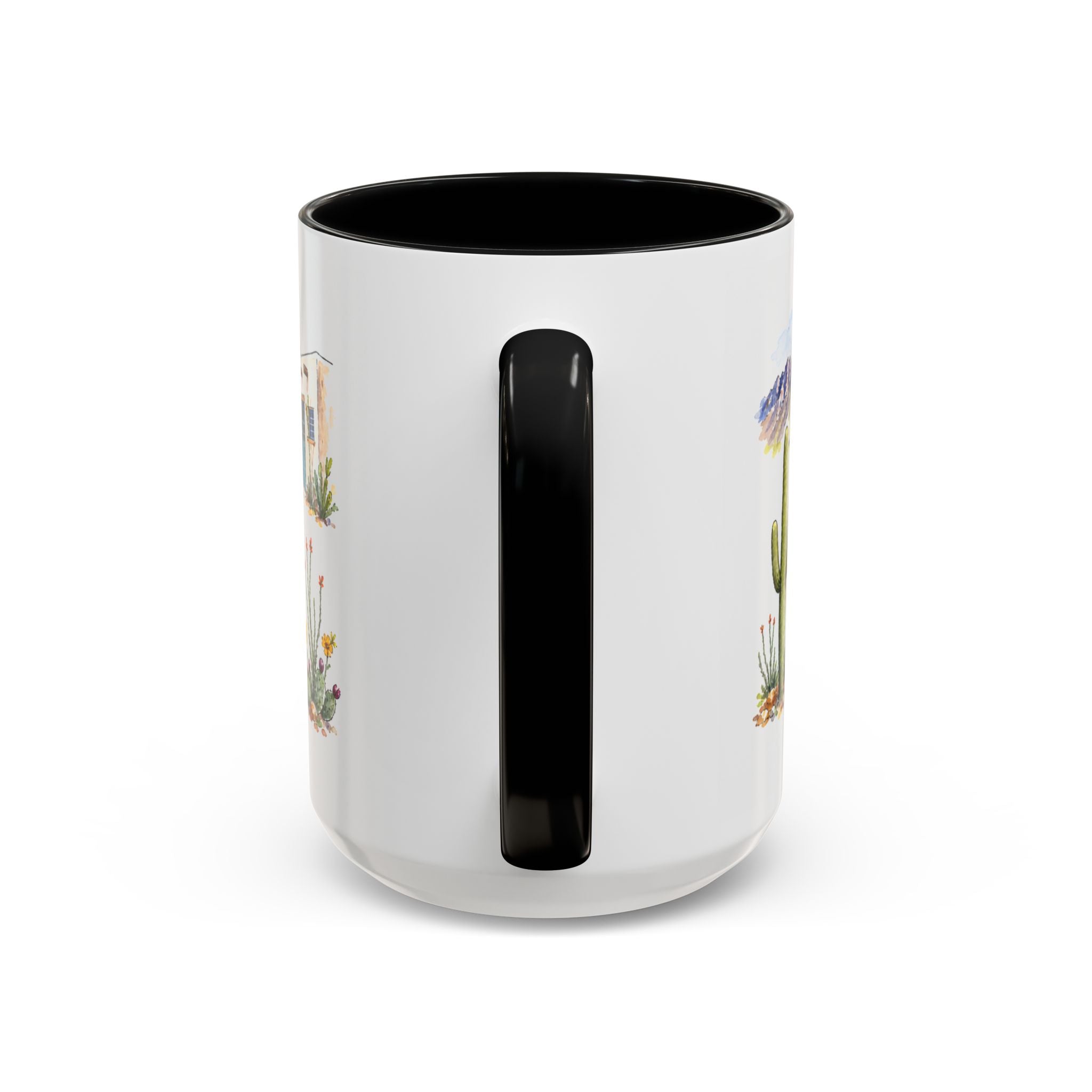 Tucson Illustrated Travel Mug | City Souvenir Accent Coffee Mug | 11oz 15oz Ceramic Cup