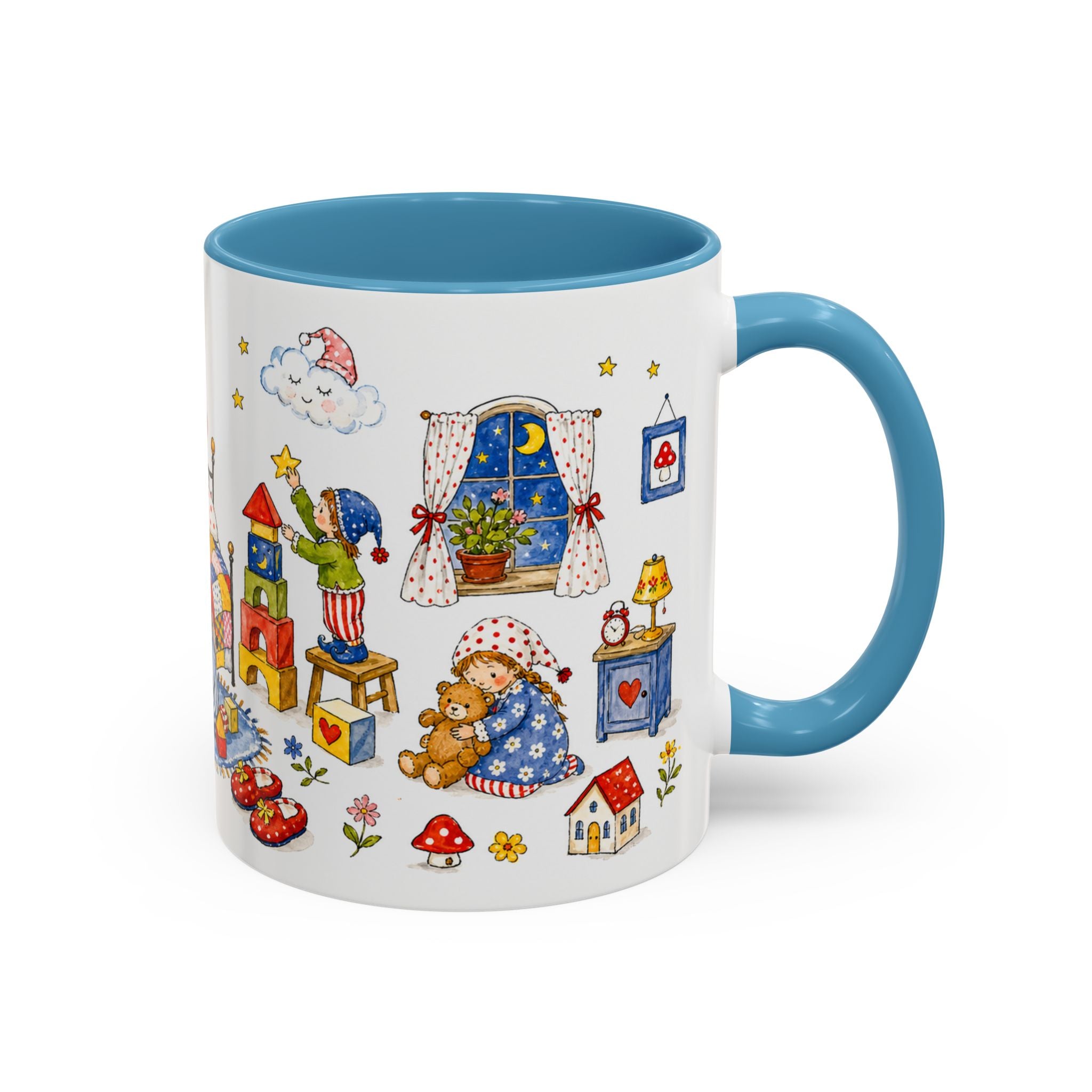 Bedtime Toy Room Fairytale Mug | Storybook Accent Coffee Mug | EveryLegend