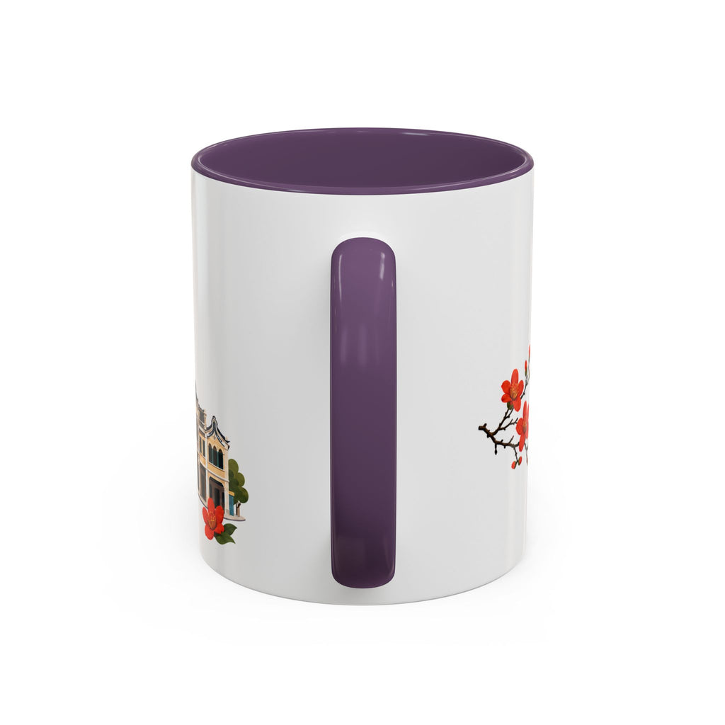 Guangzhou Coffee Mug | China Travel Souvenir | Porcelain Decal City Gift | 11oz 15oz Accent Mug