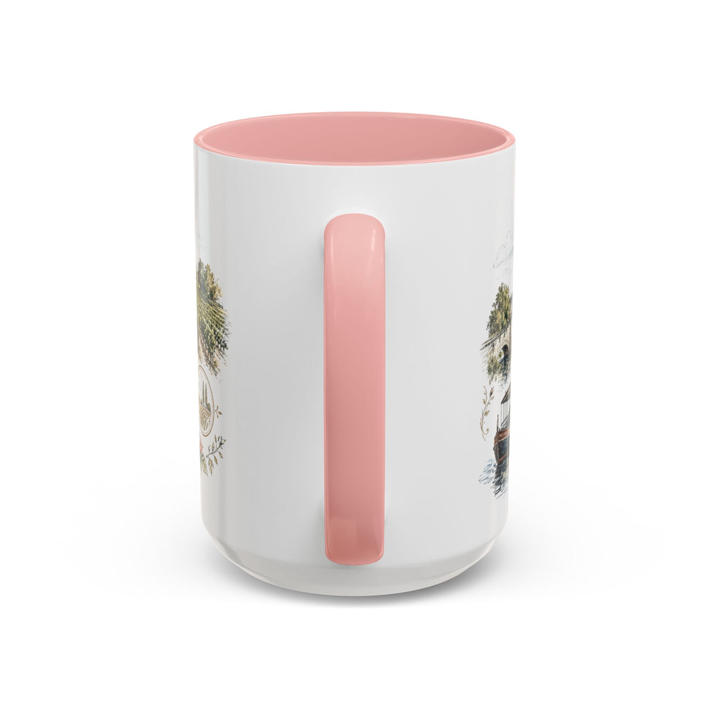 Loire Valley Mug, France Travel Souvenir, Bucket List Gift, Accent Ceramic Coffee Mug 11oz 15oz