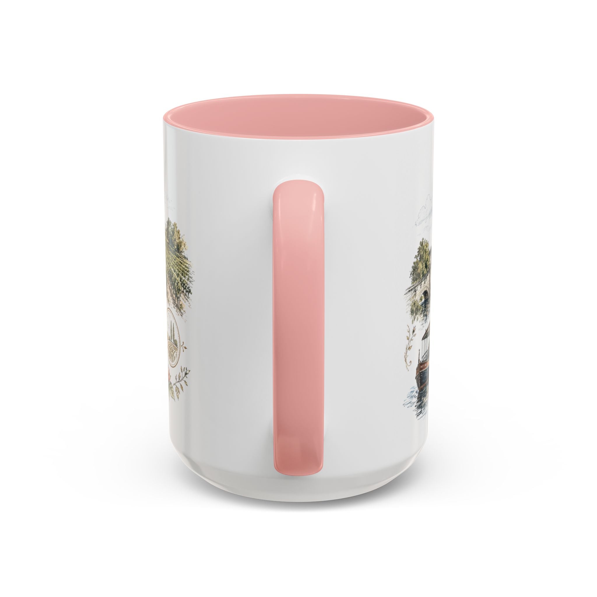 Loire Valley Mug, France Travel Souvenir, Bucket List Gift, Accent Ceramic Coffee Mug 11oz 15oz