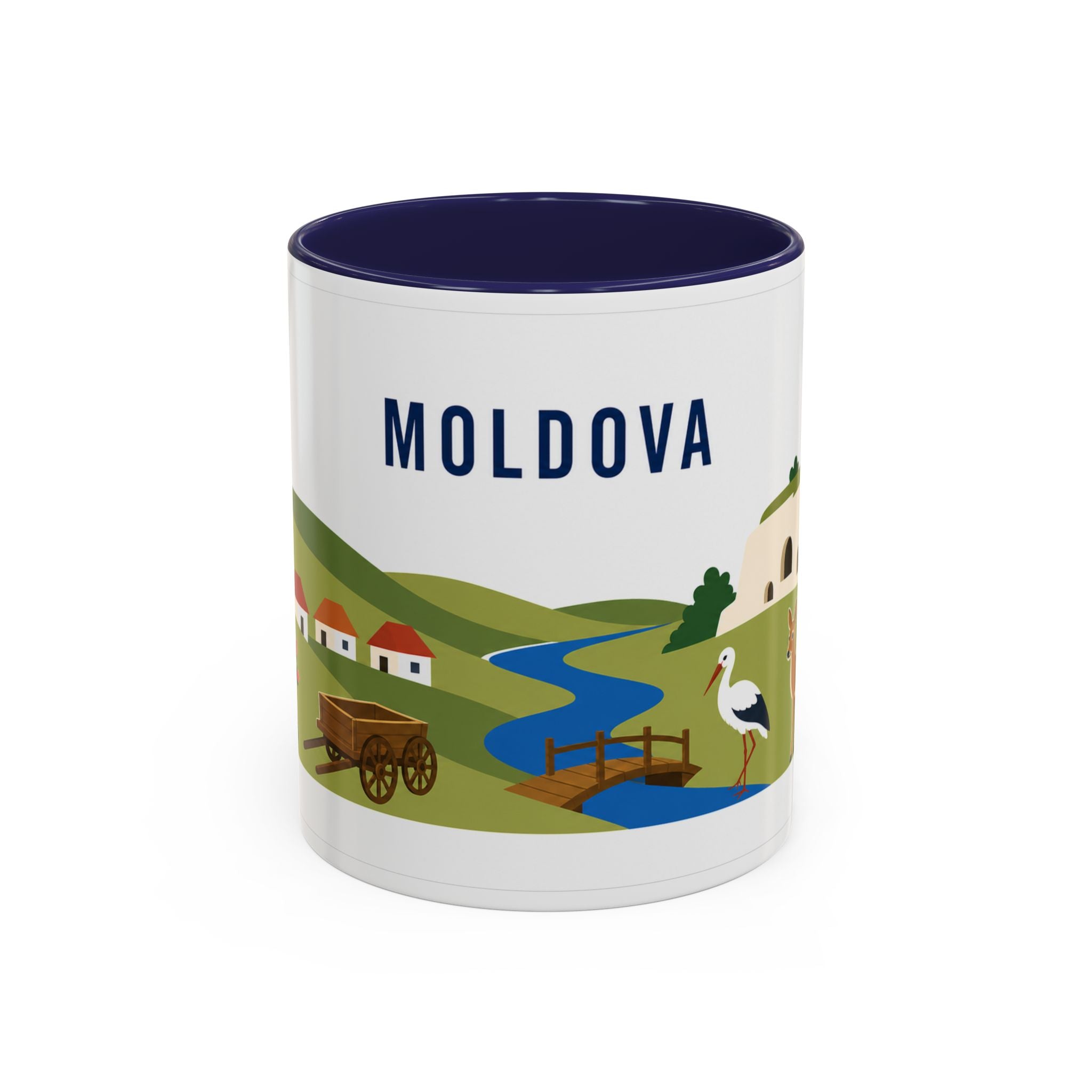 Moldova Coffee Mug | Travel Souvenir Accent Mug | Country Gift Ceramic Cup 11oz 15oz