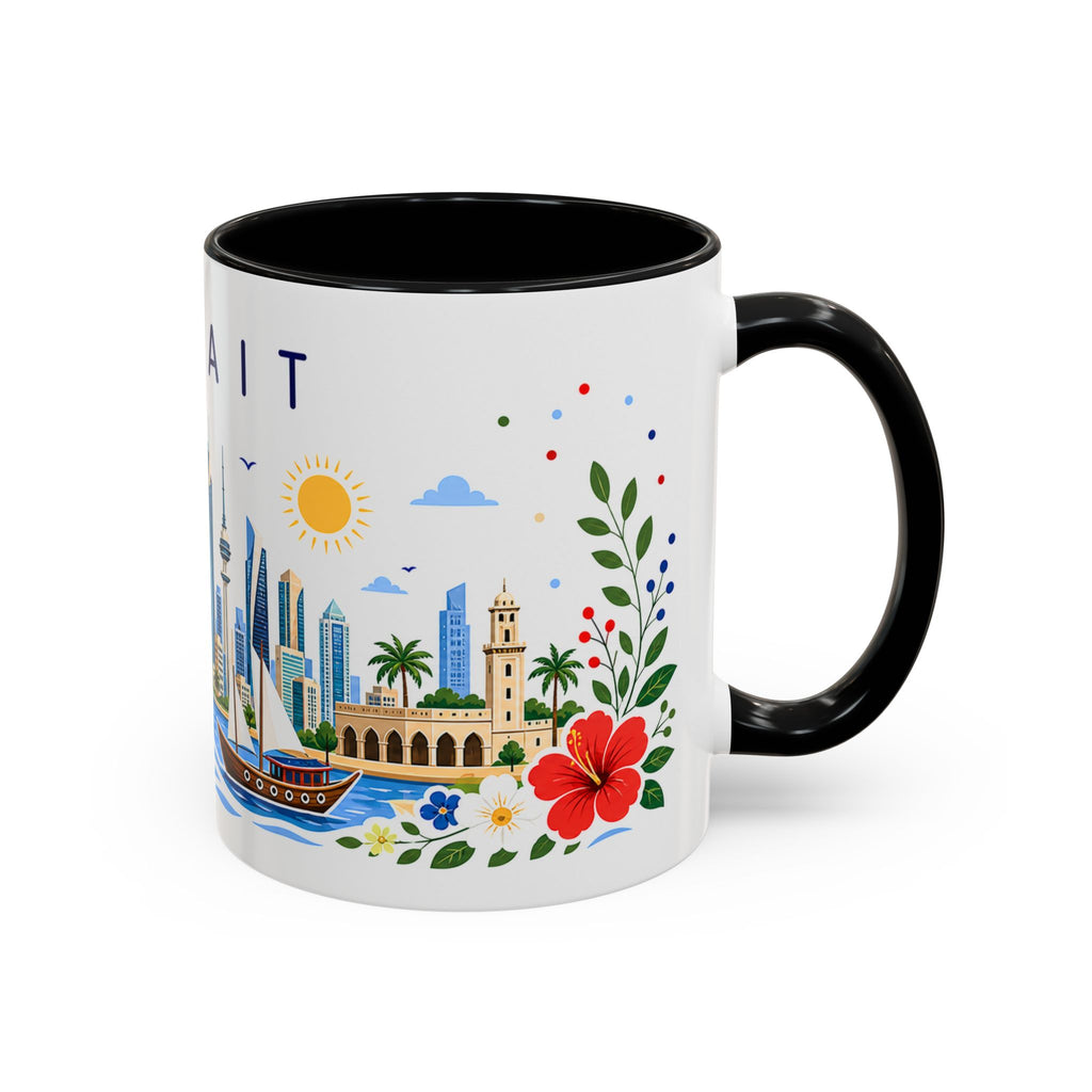 Kuwait Coffee Mug | Travel Souvenir Accent Mug | Place Gift Ceramic Cup 11oz 15oz