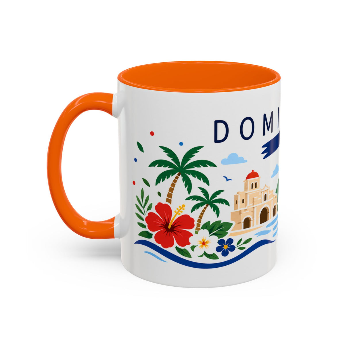 Dominican Republic Coffee Mug | Travel Souvenir Accent Mug | Country Gift Ceramic Cup 11oz 15oz