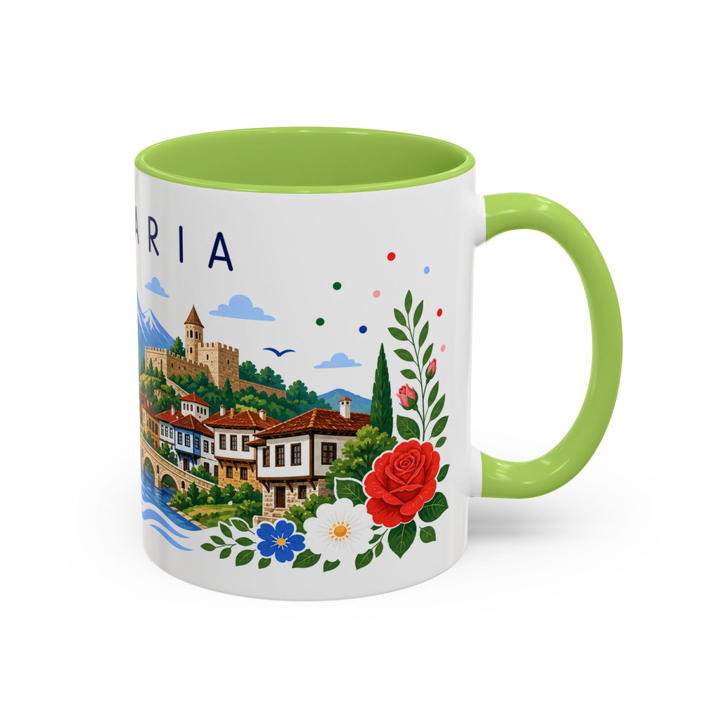Bulgaria Coffee Mug | Travel Souvenir Accent Mug | Place Gift Ceramic Cup 11oz 15oz