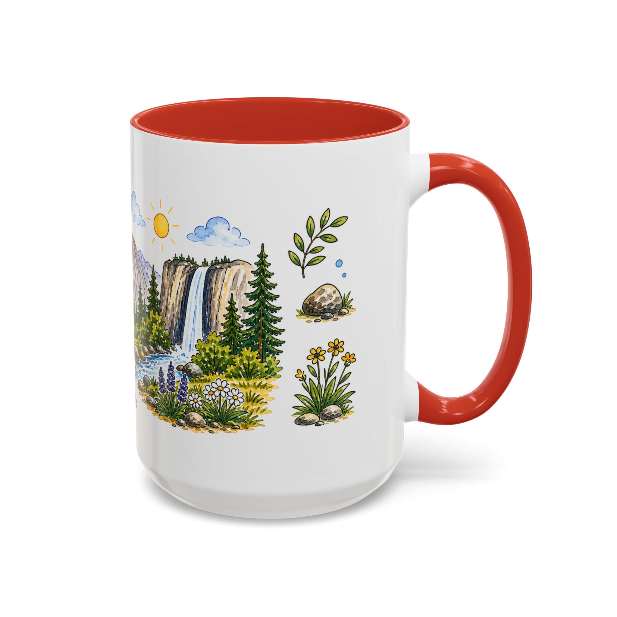 Yosemite National Park Mug | US Travel Souvenir Accent Coffee Mug | 11oz 15oz Ceramic Cup