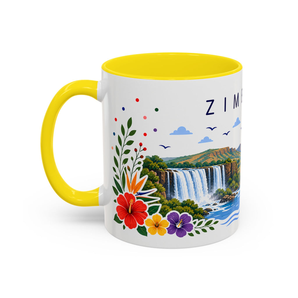 Zimbabwe Coffee Mug | Travel Souvenir Accent Mug | Place Gift Ceramic Cup 11oz 15oz
