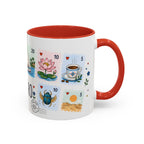 Cairo Coffee Mug | Postage Stamp Collage Mug | Travel Souvenir Accent Cup 11oz 15oz