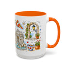 Rome Travel Mug | European City Souvenir Accent Coffee Mug | 11oz 15oz Ceramic Cup