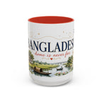 Bangladesh Home Country Mug | Moving Away Gift | Long Distance Friendship | 11 oz 15 oz Accent Mug