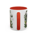 Borneo Rainforest Coffee Mug | Travel Destination Souvenir Gift | Accent Color Ceramic 11oz 15oz