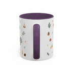 Indiana Dunes National Park Christmas Mug | Watercolor Travel Souvenir | Holiday Gift | Accent Ceramic Coffee Cup 11oz 15oz