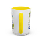 Salzburg Illustrated Travel Mug | City Souvenir Accent Coffee Mug | 11oz 15oz Ceramic Cup