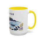 Isle of Man Coffee Mug | Travel Souvenir Accent Mug | Country Gift Ceramic Cup 11oz 15oz
