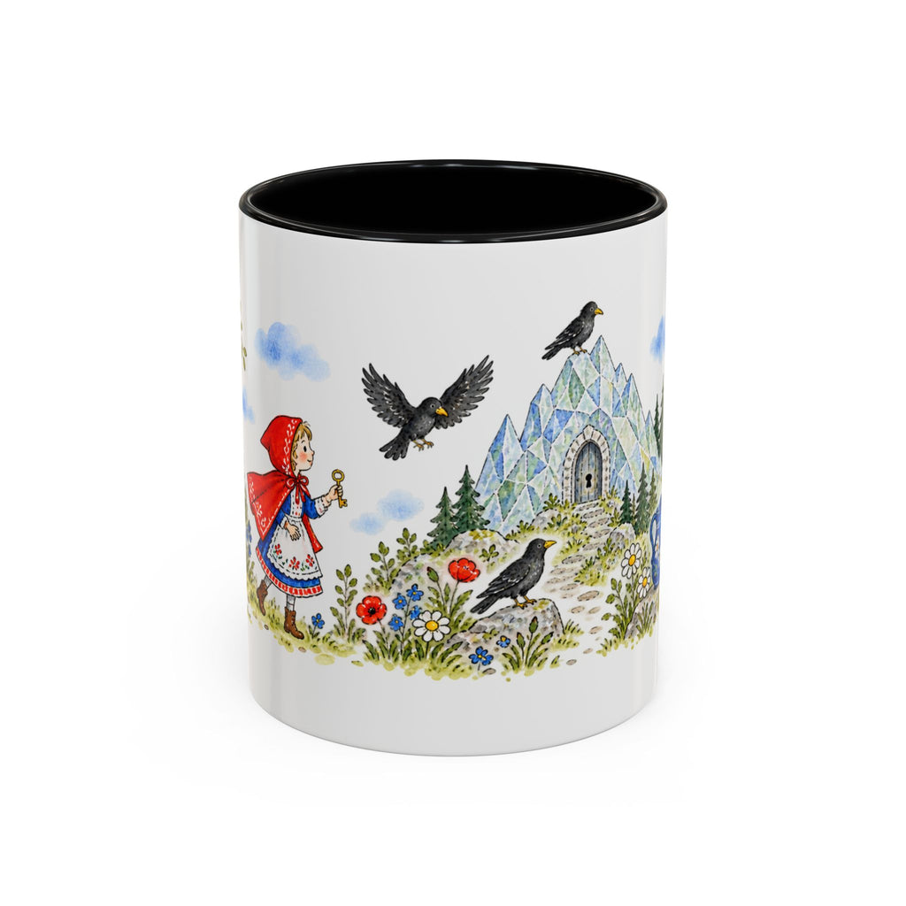 The Seven Ravens Mug | Storybook Fairy Tale Accent Coffee Mug | EveryLegend