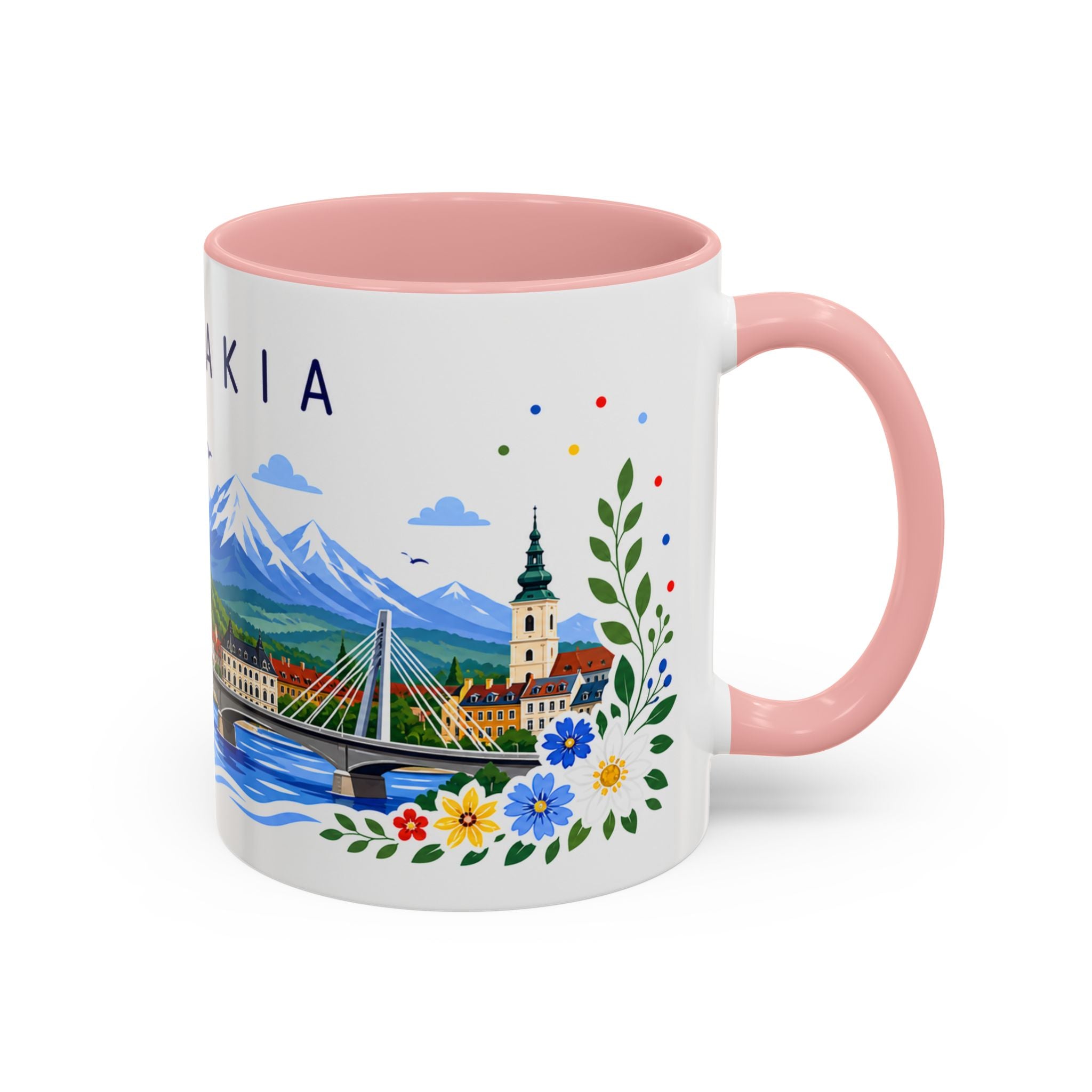 Slovakia Coffee Mug | Travel Souvenir Accent Mug | Place Gift Ceramic Cup 11oz 15oz