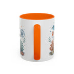 Great Barrier Reef Coffee Mug | Travel Destination Souvenir Gift | Accent Color Ceramic 11oz 15oz