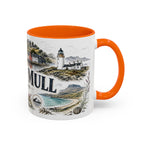 Isle of Mull Mug, Scotland Travel Souvenir, Bucket List Gift, Accent Ceramic Coffee Mug 11oz 15oz