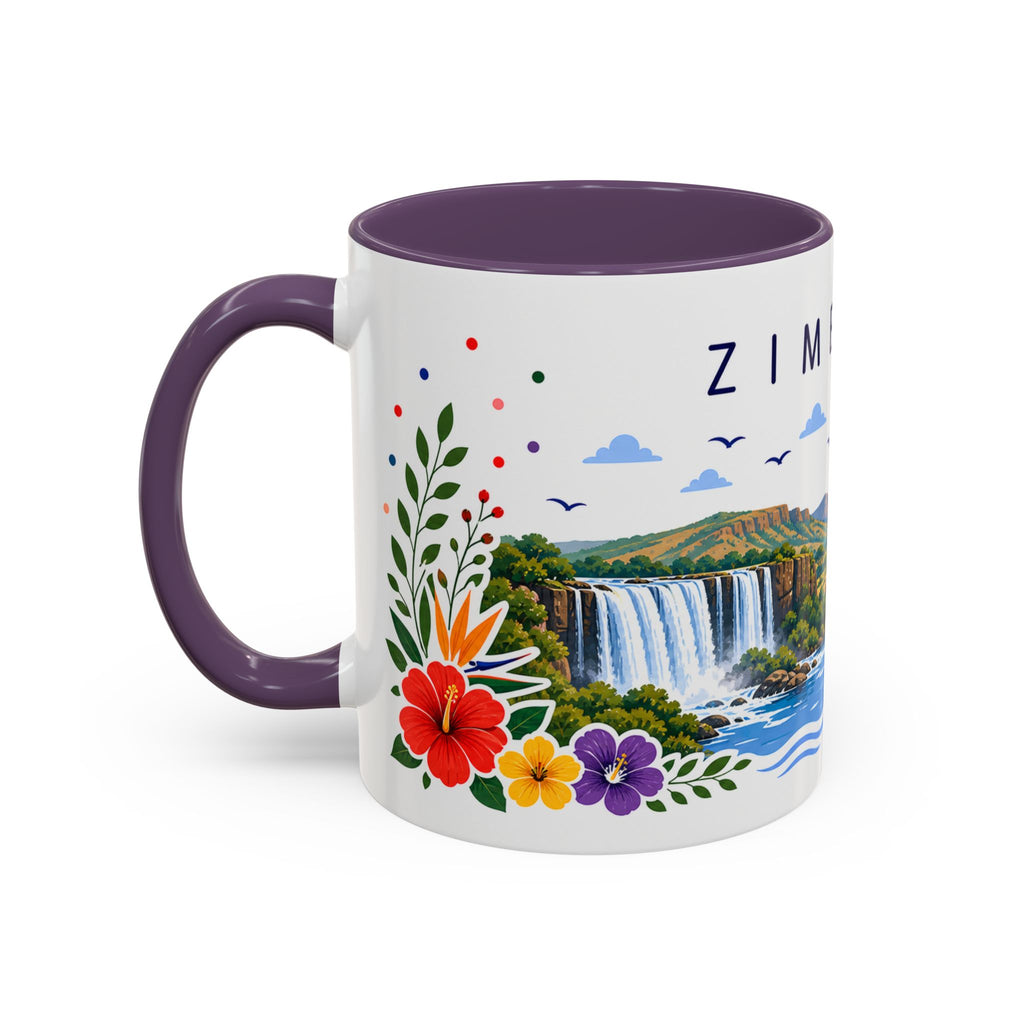 Zimbabwe Coffee Mug | Travel Souvenir Accent Mug | Place Gift Ceramic Cup 11oz 15oz