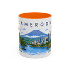Cameroon Coffee Mug | Travel Souvenir Accent Mug | Place Gift Ceramic Cup 11oz 15oz
