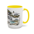 Isle of Mull Mug, Scotland Travel Souvenir, Bucket List Gift, Accent Ceramic Coffee Mug 11oz 15oz
