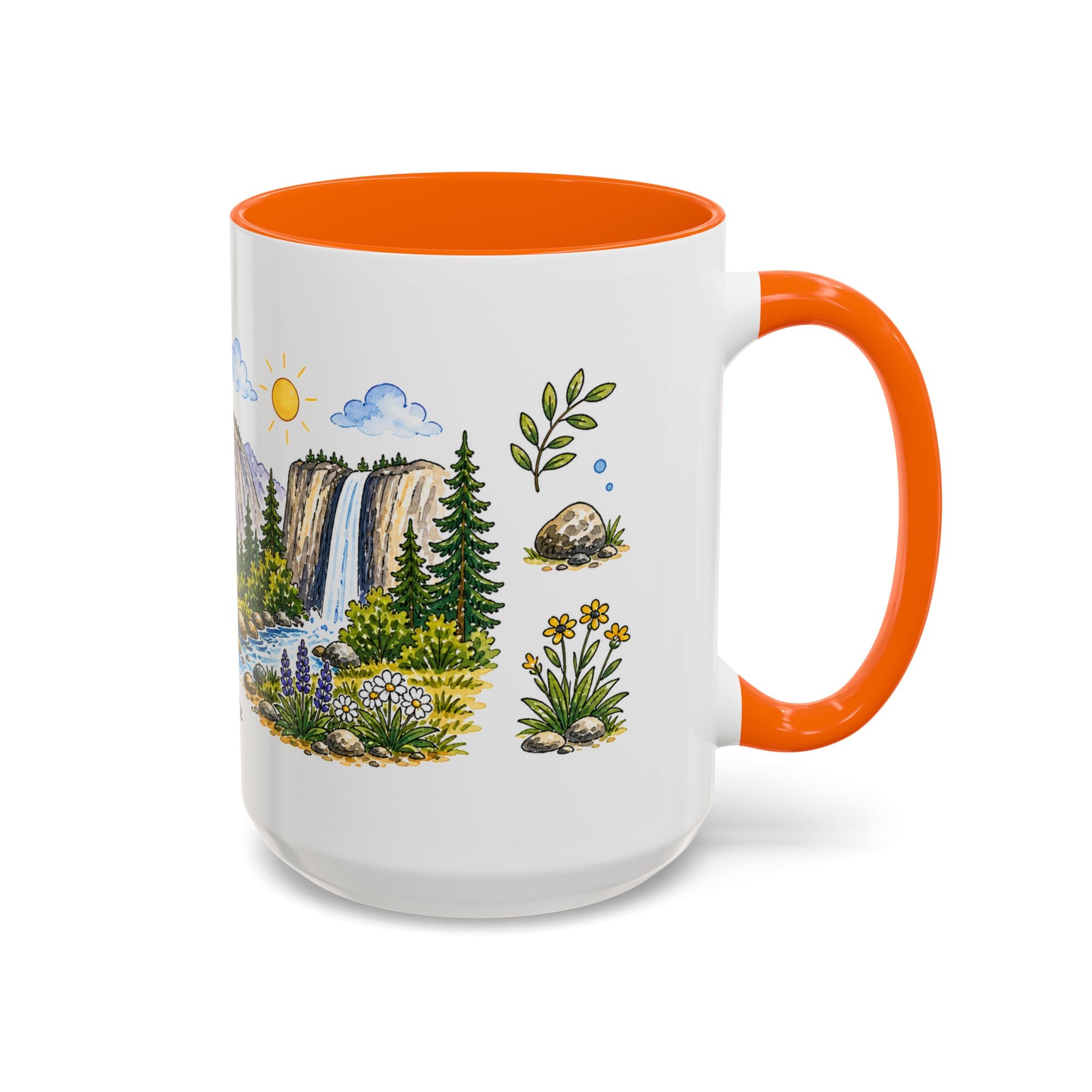 Yosemite National Park Mug | US Travel Souvenir Accent Coffee Mug | 11oz 15oz Ceramic Cup