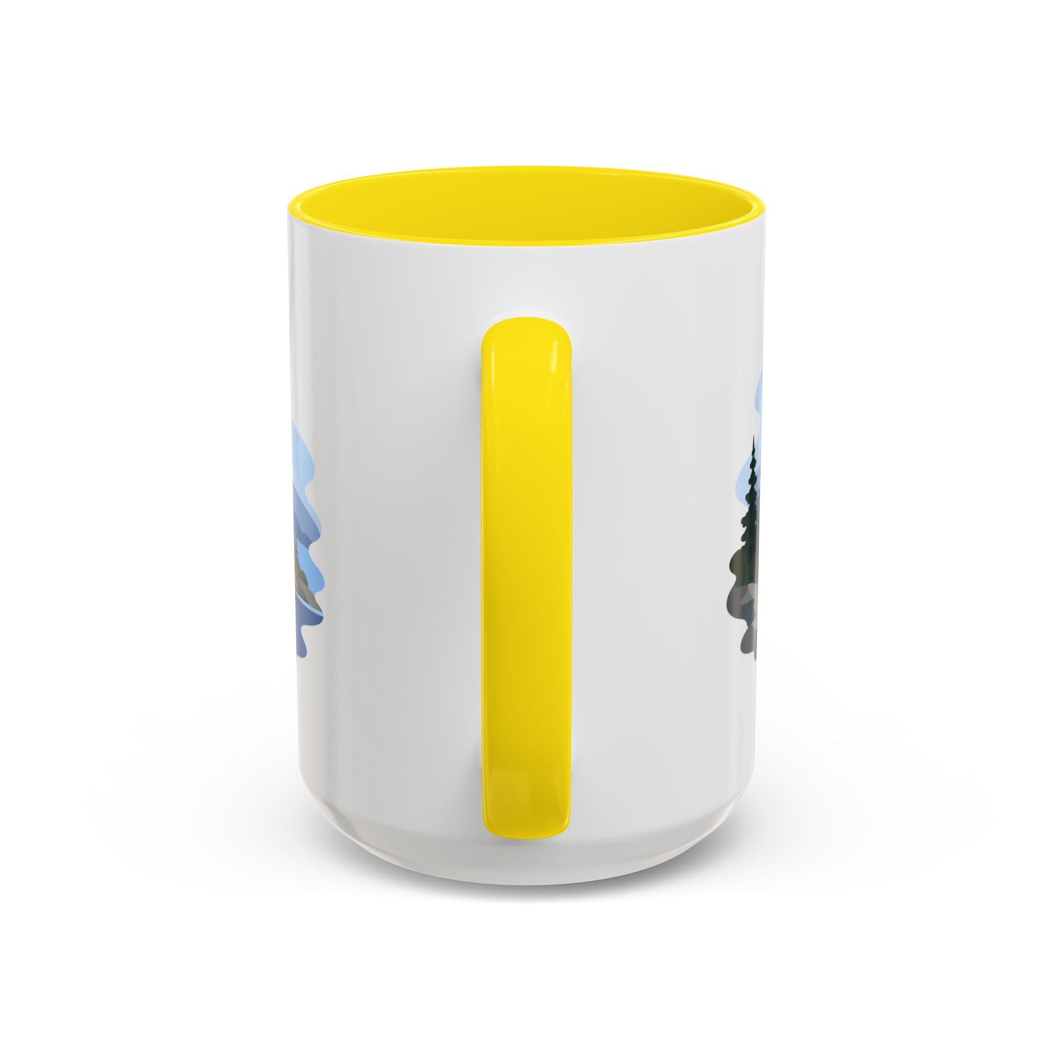 Isle Royale National Park Coffee Mug | Solid Color Block Park Souvenir | 11oz 15oz Accent Mug