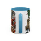 Portugal Soccer Coffee Mug | World Cup Fan Gift | Accent Color Ceramic 11oz 15oz Match Day Cup