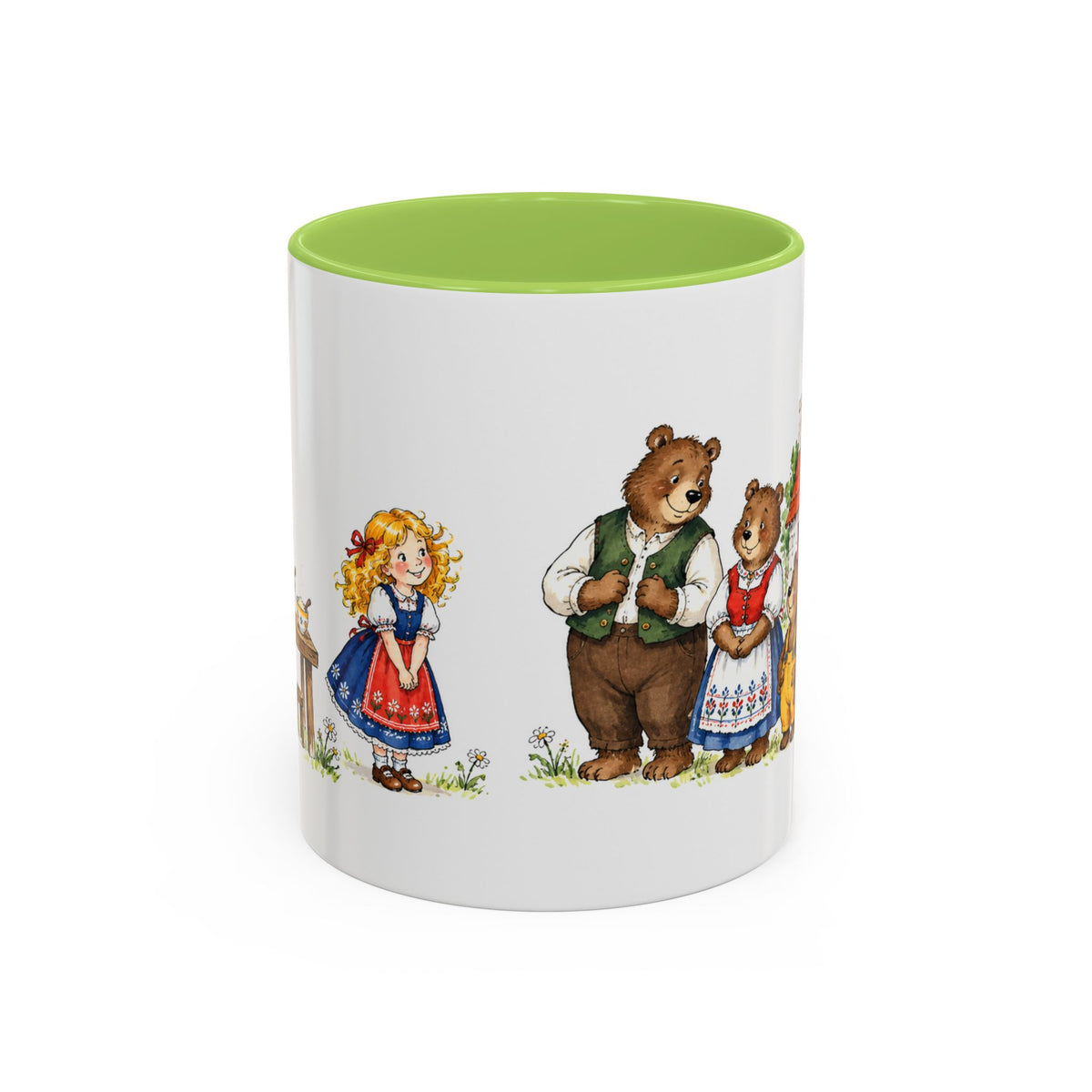 Goldilocks and the Three Bears Mug | Storybook Fairy Tale Accent Coffee Mug | EveryLegend