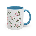 Pennsylvania Mountain Laurel Mug, State Flower Floral Coffee Cup, 11oz Botanical Gift