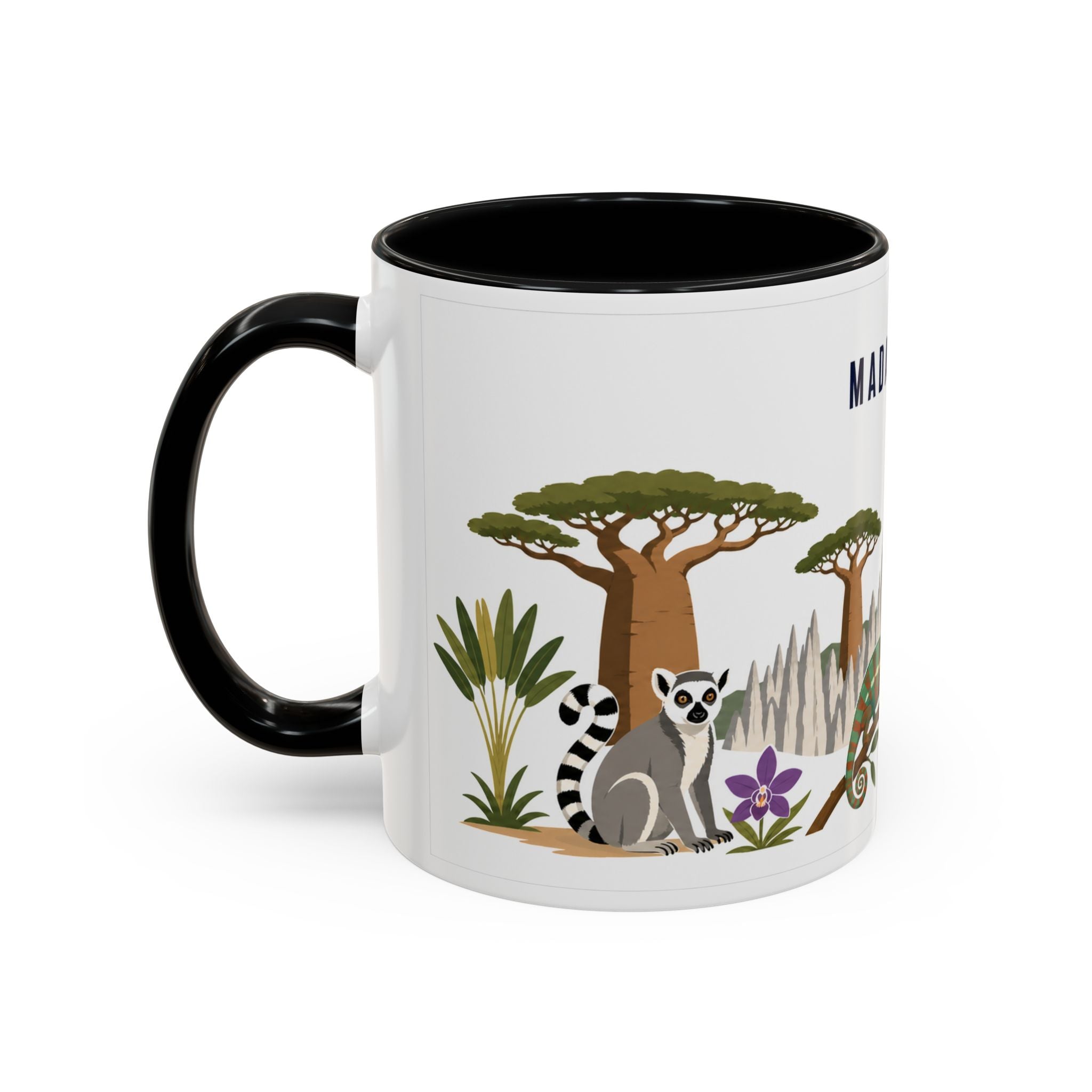 Madagascar Home Country Mug | Moving Away Gift | Long Distance Friendship | 11 oz 15 oz Accent Mug