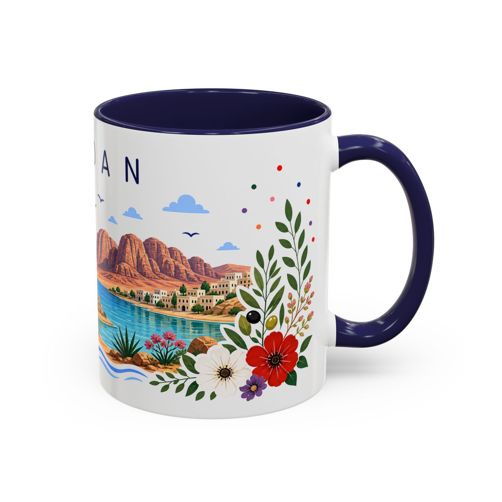Jordan Coffee Mug | Travel Souvenir Accent Mug | Place Gift Ceramic Cup 11oz 15oz