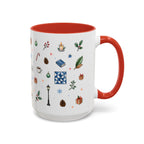Washington DC Christmas Mug | Watercolor City Souvenir | Ceramic Coffee Cup 11oz 15oz