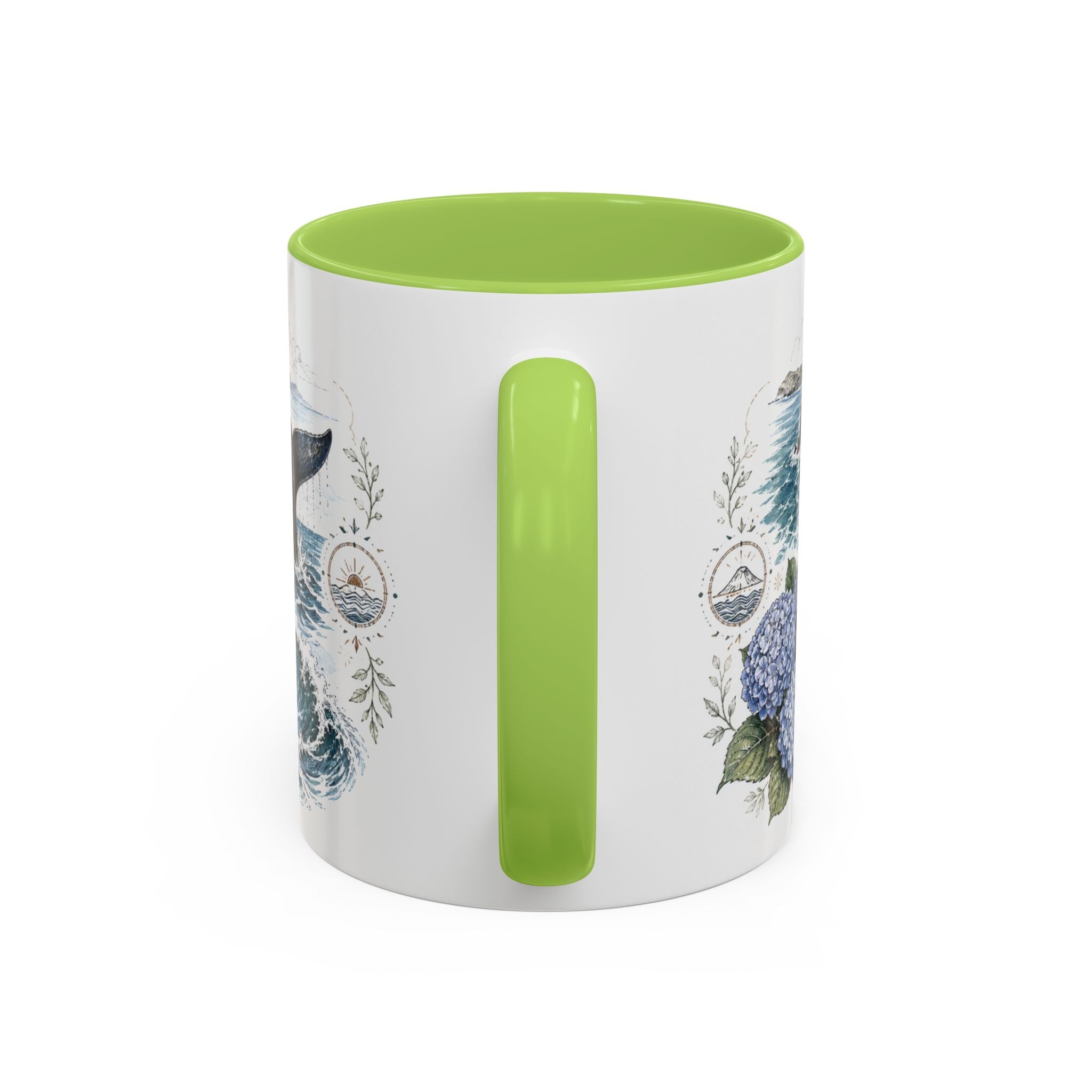 Azores Mug, Portugal Travel Souvenir, Bucket List Gift, Accent Ceramic Coffee Mug 11oz 15oz