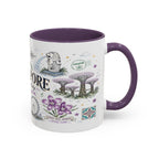 Singapore Coffee Mug | Asia Souvenir Travel Gift | Accent Color Ceramic 11oz 15oz