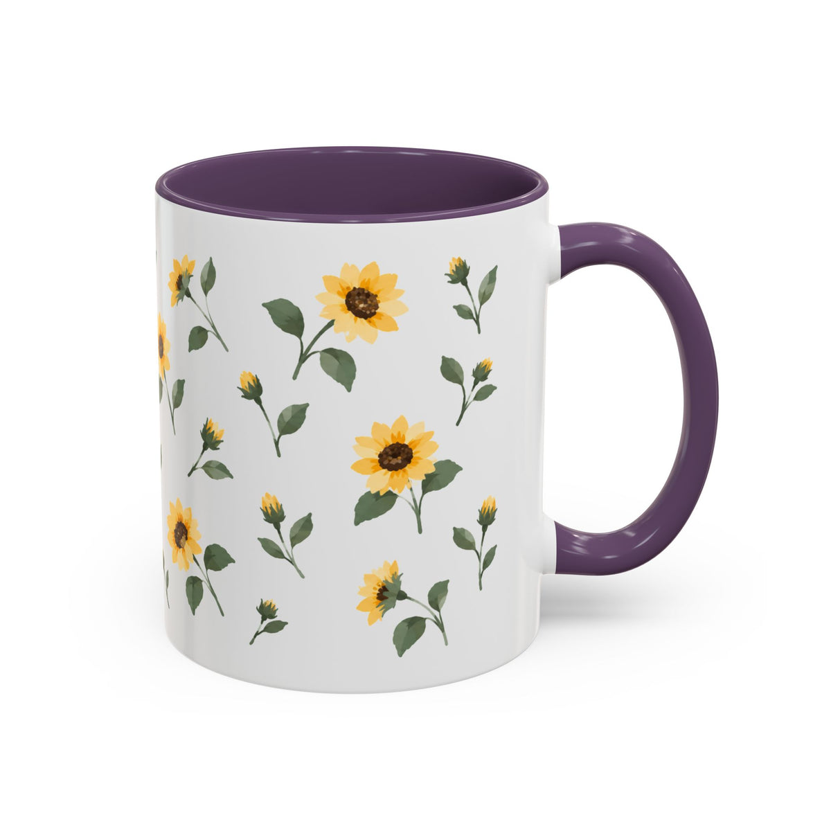 Kansas Sunflower Mug, State Flower Floral Coffee Cup, 11oz Botanical Gift