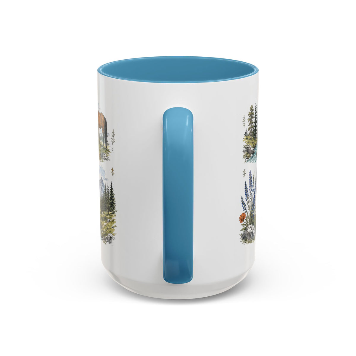 Fairy Meadows Mug, Pakistan Travel Souvenir, Bucket List Gift, Accent Ceramic Coffee Mug 11oz 15oz