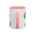 Columbus Illustrated Travel Mug | City Souvenir Accent Coffee Mug | 11oz 15oz Ceramic Cup
