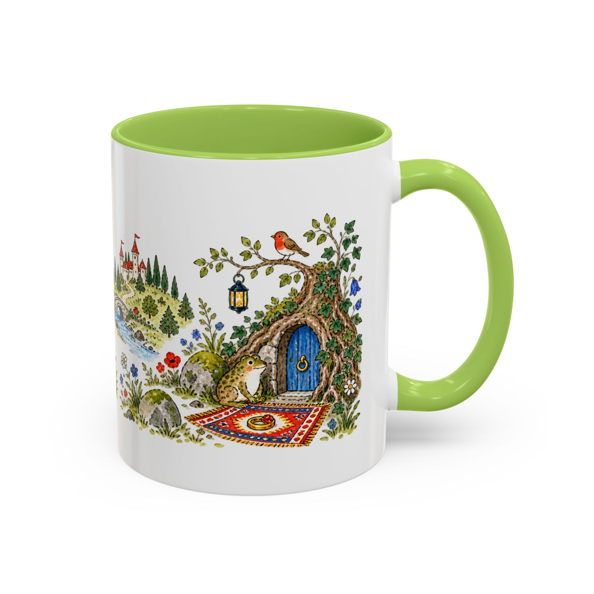 The Three Feathers Mug | Storybook Fairy Tale Accent Coffee Mug | EveryLegend