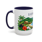 Sierra Leone Coffee Mug | Travel Souvenir Accent Mug | Country Gift Ceramic Cup 11oz 15oz