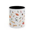Thanksgiving Baking Mug | Watercolor Autumn Gift | Pumpkin Pie Accent Coffee Cup 11oz 15oz
