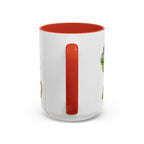 Columbus Illustrated Travel Mug | City Souvenir Accent Coffee Mug | 11oz 15oz Ceramic Cup