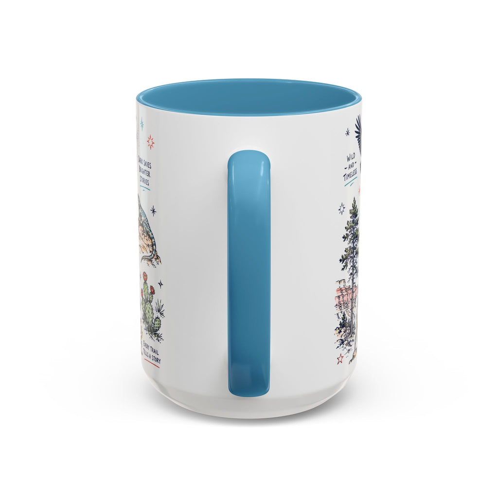 Grand Canyon National Park Coffee Mug | Hiking Camping Nature Gift | Accent Color Ceramic 11oz 15oz