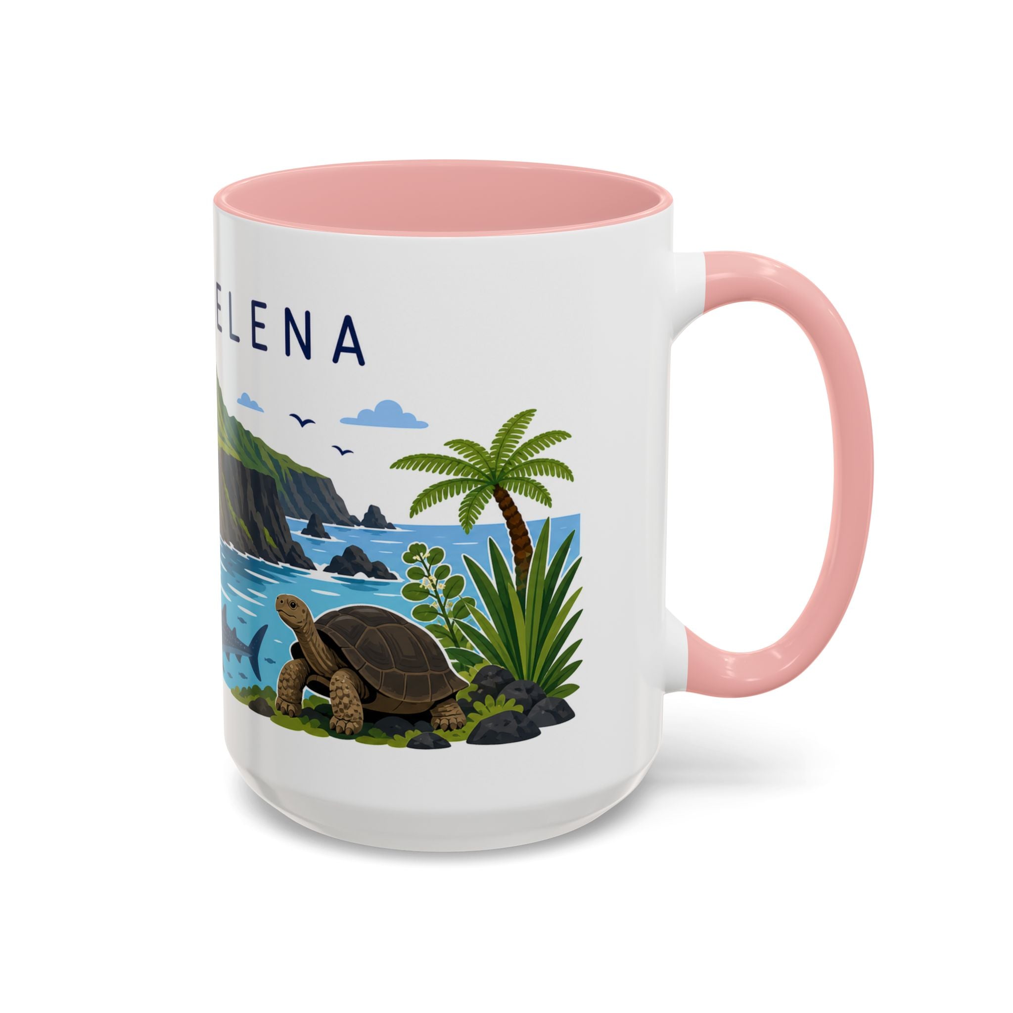 Saint Helena Coffee Mug | Travel Souvenir Accent Mug | Country Gift Ceramic Cup 11oz 15oz