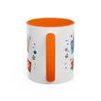 Hong Kong Coffee Mug | Postage Stamp Collage Mug | Travel Souvenir Accent Cup 11oz 15oz