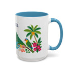 Saint Lucia Coffee Mug | Travel Souvenir Accent Mug | Country Gift Ceramic Cup 11oz 15oz