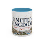 United Kingdom Home Country Mug | Moving Away Gift | Long Distance Friendship | 11 oz 15 oz Accent Mug