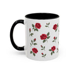 Oklahoma Oklahoma Rose Mug, State Flower Floral Coffee Cup, 11oz Botanical Gift