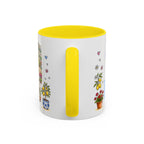 Positano Illustrated Travel Mug | Italy Souvenir Accent Coffee Mug | 11oz 15oz Ceramic Cup